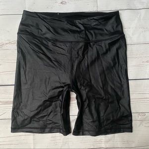 Victoria’s Secret Sport faux leather bike short